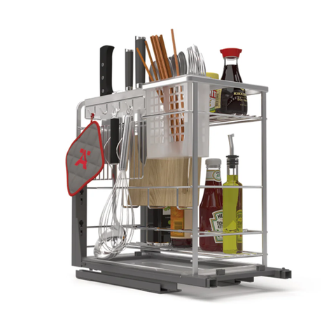 [Hafele] Rổ gia vị Sonata 30mm (có khay đũa) 549.20.018