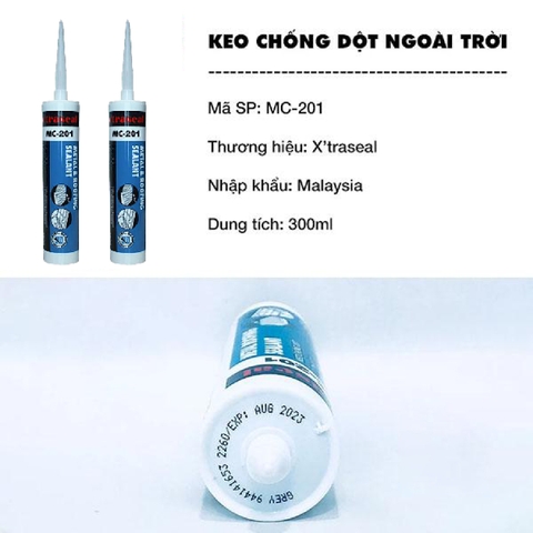 Keo chống dột chống thấm X’traseal MC-201