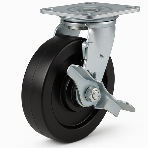 [Bánh xe Huy Hoàng] Bánh xe cao su đặc