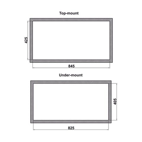 [Hafele] Chậu Sus Ws R0 Hs24-Ssn1S-8644 _Silver 567.24.477