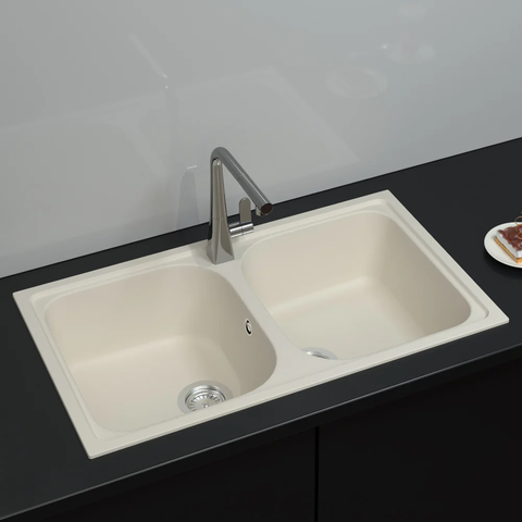 [Hafele] Chậu Hafele Granstone Hs19-Gen2R90 Đen 570.35.380