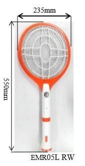 Bộ vợt muỗi Điện Quang ĐQ EMR05L WPI (Trắng - hồng)