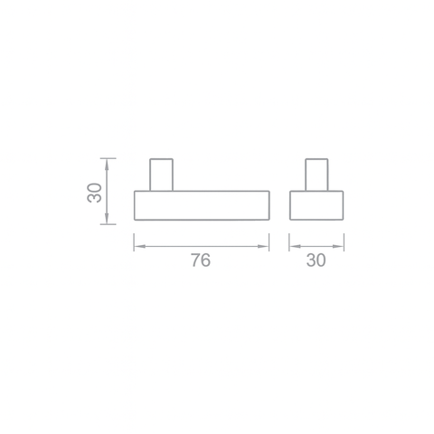 [Luxta] Móc áo Inox LS101