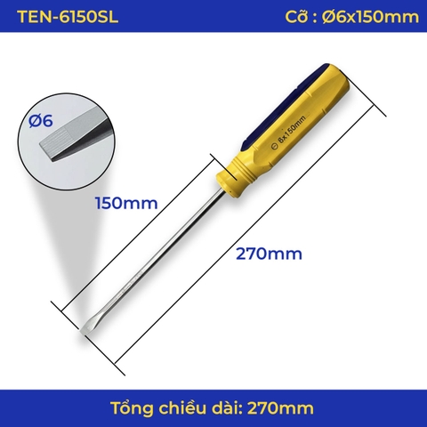 Tua vít sọc 3×100MM / 4×100MM / 6×150MM (-) Century