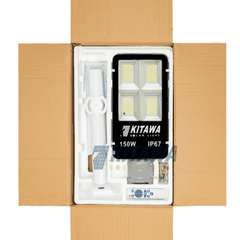 Đèn Đường Năng Lượng Mặt Trời KITAWA Solar Light 150W BC1150