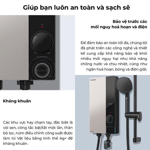 Máy nước nóng U Series DH-4US1VS [Panasonic]