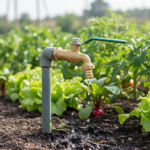 [Minh Hòa] Vòi vườn đồng MIHA - PN10