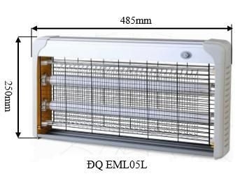 Đèn bắt muỗi Điện Quang ĐQ EML05L (485x65x250mm)
