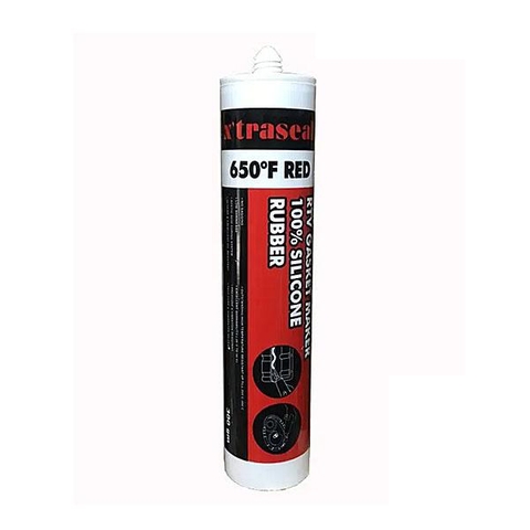 Keo Tạo Ron Gioăng Chịu Nhiệt X'traseal 650°F Red RTV 300g – Silicone Đỏ, Bám Dính Tốt, Chịu Nhiệt Cao