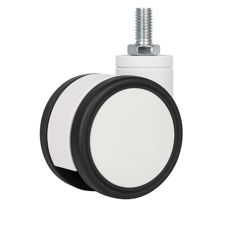 [Bánh xe Huy Hoàng] Bánh xe cao su giường y tế xoay