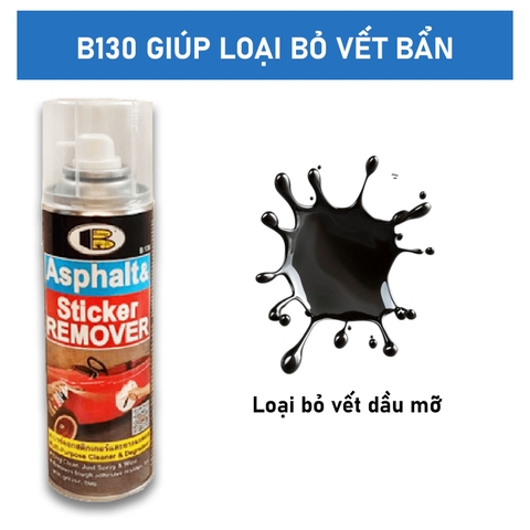 [Bosny] Chai xịt tẩy decal BOSNY Sticker Remover B130