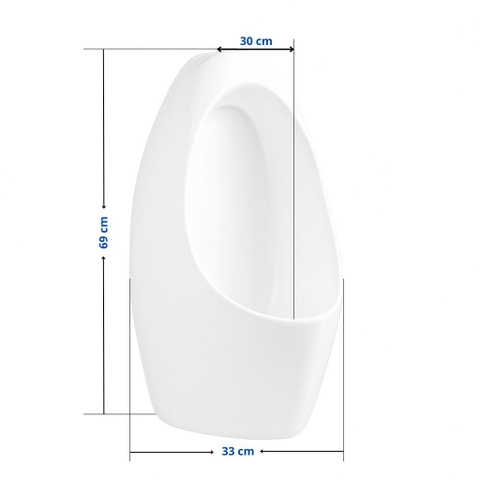 [Rangos] Tiểu nam treo tường không cảm ứng RG-8101