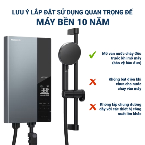 Máy nước nóng trực tiếp dòng U Series DH-4UD1VZ [Panasonic]