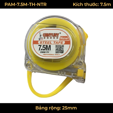 Thước kéo trong 3/5/7.5/10m Century