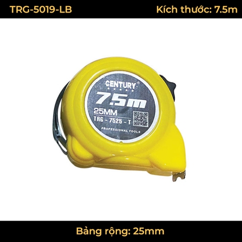 Thước kéo trong 5/7.5/10m (Lỗ ban) Century