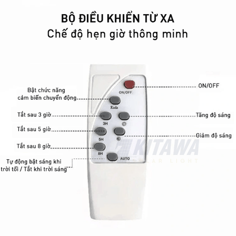 Đèn Đường Năng Lượng Mặt Trời Chiếc Lá CL1100 - Tấm Pin Mono