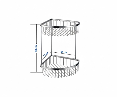 [Rangos] Kệ góc tam giác 2 tầng RANGOS RG-PK3628-2D