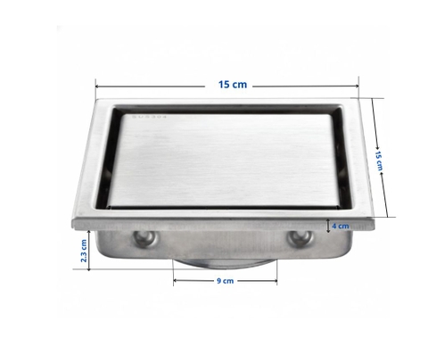 [Rangos] Thoát sàn ban công cao cấp INOX 304 RG-D150V1B