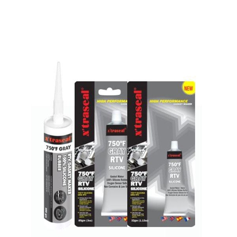 Keo Tạo Ron Gioăng Chịu Nhiệt X’traseal 750°F Gray RTV Silicone 85g – Chống Dầu, Bám Dính Cực Tốt