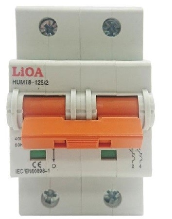 Cầu dao tự động MCB 2P 10KA Lioa