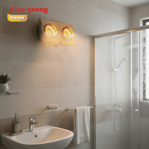 Đèn sưởi hồng ngoại Điện Quang ĐQ IHL02550 550W