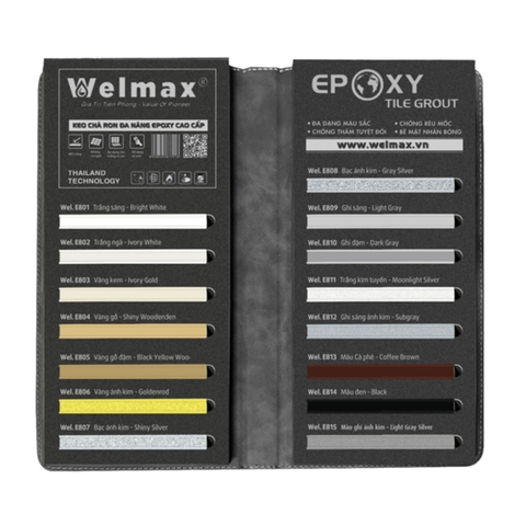 KEO CHÀ RON WELMAX EPOXY 2 THÀNH PHẦN: ĐẲNG CẤP CHỐNG THẤM & THẨM MỸ