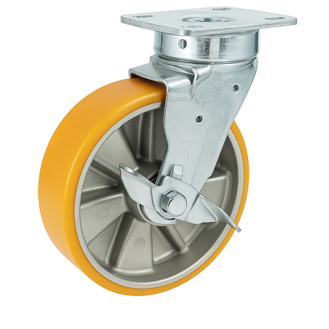 [Bánh xe Huy Hoàng] Bánh xe PU lõi nhôm