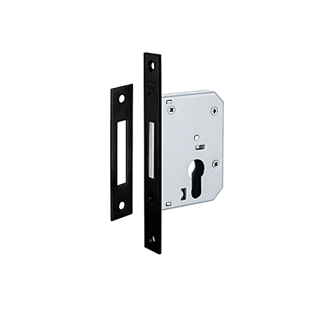 [Hafele] Thân Khoá Cửa Trượt Bs40, Đen 911.26.413