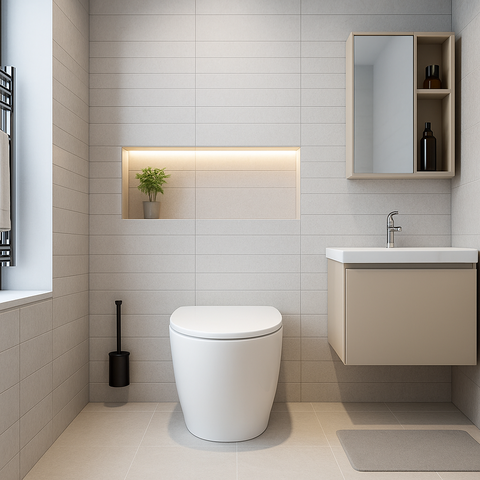 [Rangos] Bồn cầu treo tường cao cấp RG-S8802W