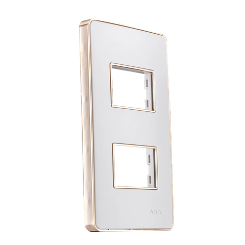 Mặt dùng cho 2 thiết bị viền vàng A602G MPE