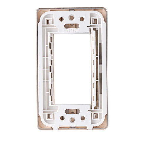 Mặt dùng cho 3 thiết bị viền vàng A603G MPE