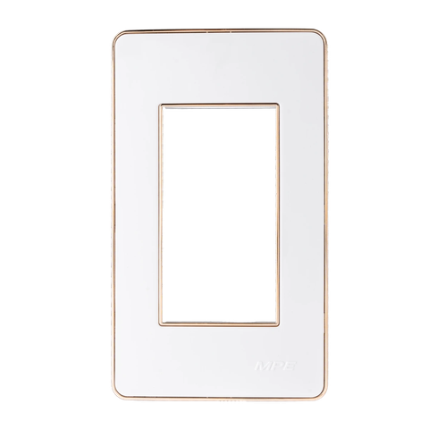 Mặt dùng cho 3 thiết bị viền vàng A603G MPE