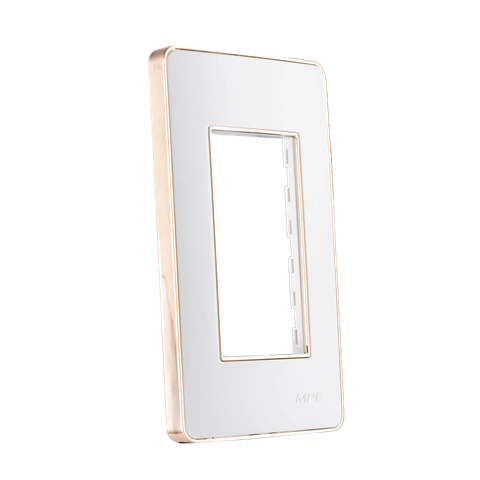 Mặt dùng cho 3 thiết bị viền vàng A603G MPE