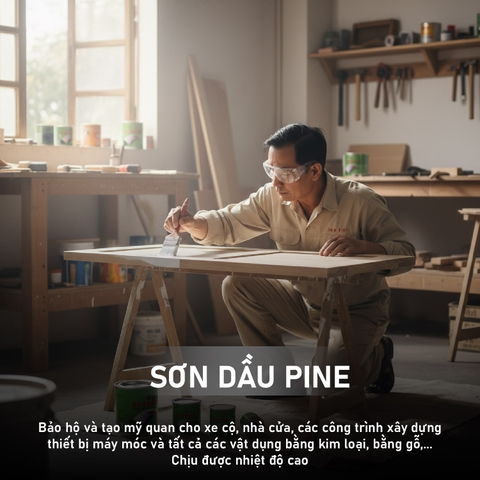 Sơn dầu Pine