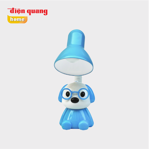 Đèn học để bàn chống cận chú chó tri thức Điện Quang ĐQ DKL17 (Cắm điện trực tiếp)