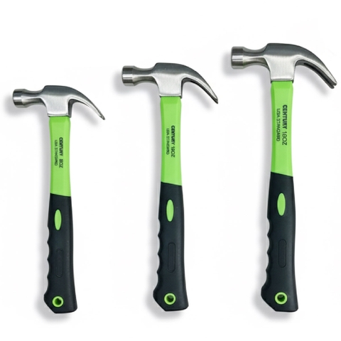 BÚA NHỔ ĐINH CÁN XANH CENTURY 8 OZ / 12 OZ / 16 OZ