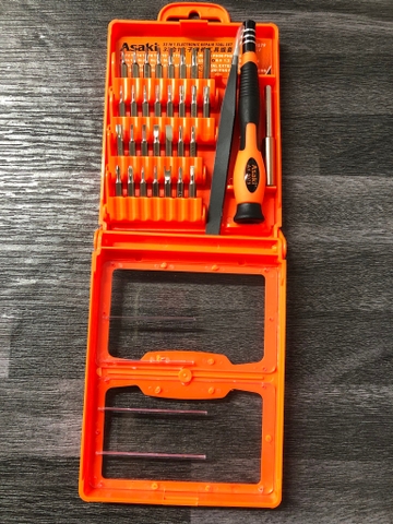 AK-9079 Bộ tua vít thử điện đa năng cao cấp 33 món Asaki