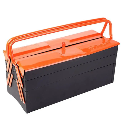 AK-9957 thùng đồ nghề bằng sắt 3 ngăn 50x20x23cm Asaki