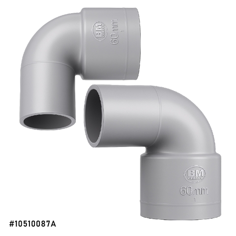 [Bình minh] Co âm dương PVC-U