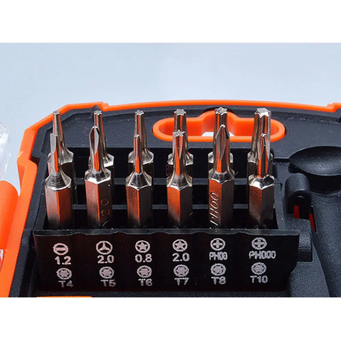 AK-9077 bộ tua vít sữa điện thoại iphone 17 chi tiết Asaki