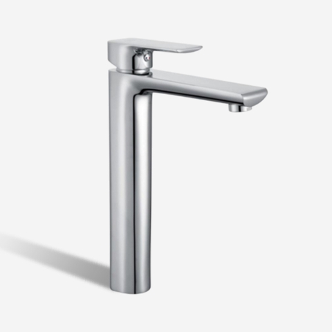 [Luxta] Vòi lavabo nóng lạnh (Thân ống trúc, tay gật gù, bao gồm dây cấp) L1228B