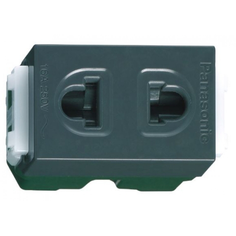 [Panasonic] Ổ cắm đơn có màn che 16A 250V~