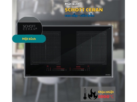 [GrandX] Bếp Từ 2 Vùng Nấu GX IH855Pro Series 8