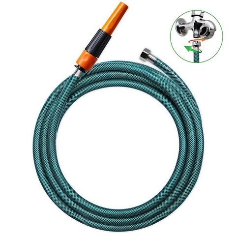 Bộ Tưới Cây 3200 Co Nối Cam – Dây Dài 5–20m, Đầu Phun Xoay 360°