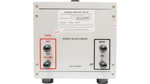Ổn áp 1 pha DRI - 2000 II 2kVA LiOA