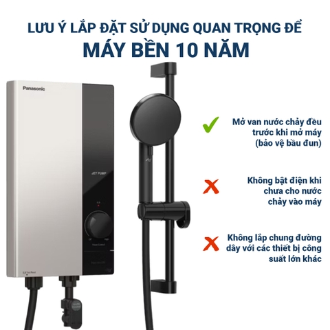 Máy nước nóng U Series DH-4US1VS [Panasonic]