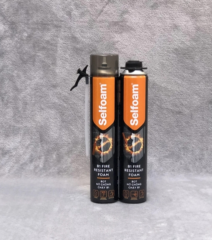 Keo bọt nở chống cháy B1 Selfoam 750ml