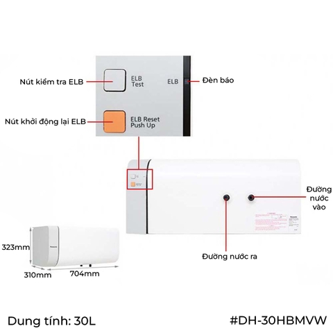 Máy nước nóng gián tiếp [Panasonic]