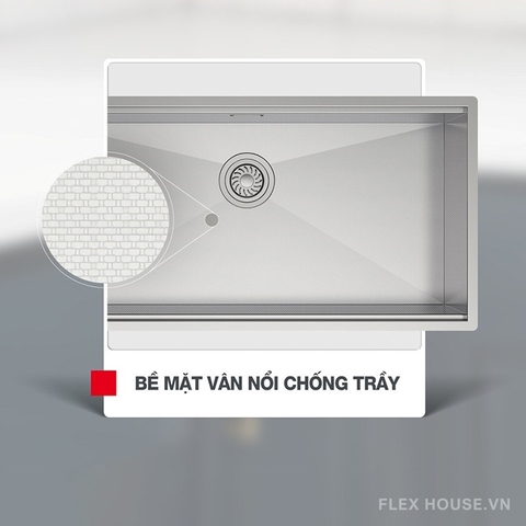 [Hafele] Chậu Sus Ws R0 Hs24-Ssn1S-8644 _Silver 567.24.477