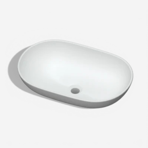 [Hafele] Chậu sứ đặt bàn Kobe 585x390x175 588.79.030